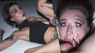 Throated - majdnem nem bírt vele a szűz muff